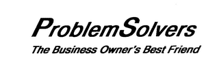 PROBLEMSOLVERS THE BUSINESS OWNER'S BEST FRIEND logo