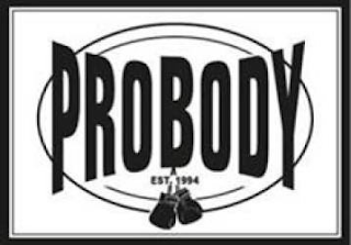 PROBODY EST. 1994 logo