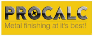 PROCALC METAL FINISHING AT IT'S BEST! logo