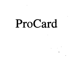 PROCARD logo
