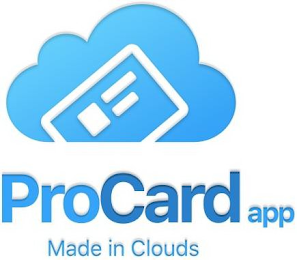 PROCARDAPP MADE IN CLOUDS logo