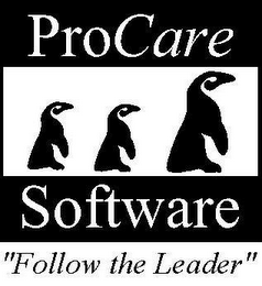 PROCARE SOFTWARE "FOLLOW THE LEADER" logo