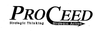PROCEED STRATEGIC THINKING STRATEGIC ACTION logo
