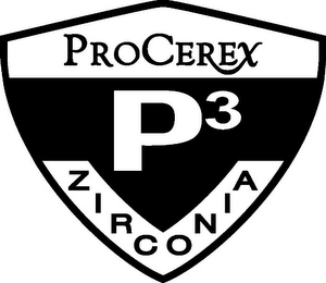 PROCEREX P3 ZIRCONIA logo