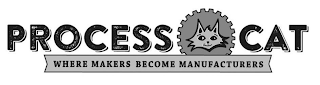 PROCESS CAT WHERE MAKERS BECOME MANUFACTURERS logo