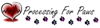 PROCESSING FOR PAWS logo