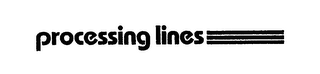 PROCESSING LINES logo