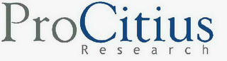 PROCITIUS RESEARCH logo