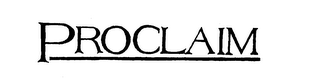 PROCLAIM logo
