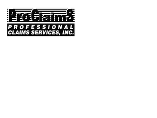 PROCLAIMS PROFESSIONAL CLAIMS SERVICES, INC. logo