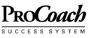 PROCOACH SUCCESS SYSTEM logo