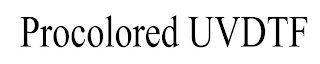 PROCOLORED UVDTF logo