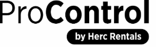 PROCONTROL BY HERC RENTALS logo