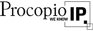 PROCOPIO WE KNOW IP logo