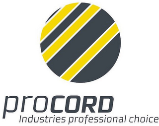 PROCORD INDUSTRIES PROFESSIONAL CHOICE logo