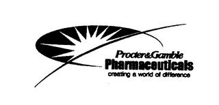 PROCTER & GAMBLE PHARMACEUTICALS CREATING A WORLD OF DIFFERENCE logo