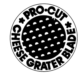 PRO.CUT CHEESE GRATER BLADE logo