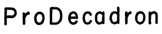 PRODECADRON logo