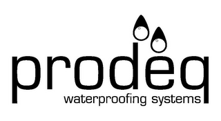PRODEQ WATERPROOFING SYSTEMS logo