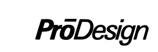 PRODESIGN logo