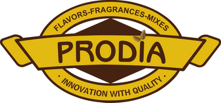 PRODIA FLAVORS-FRAGRANCES-MIXES INNOVATION WITH QUALITY logo