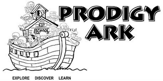 PRODIGY ARK SCHOOL EXPLORE DISCOVER LEARN logo