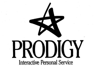 PRODIGY INTERACTIVE PERSONAL SERVICE logo