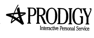 PRODIGY INTERACTIVE PERSONAL SERVICE logo