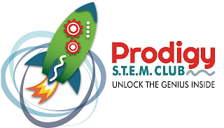PRODIGY S.T.E.M. CLUB UNLOCK THE GENIUS INSIDE logo