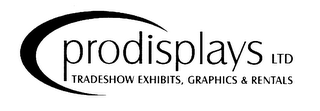 PRODISPLAYS LTD TRADESHOW EXHIBITS, GRAPHICS & RENTALS logo