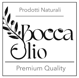 "PRODOTTI NATURALI BOCCA OLIO PREMIUM QUALITY" logo