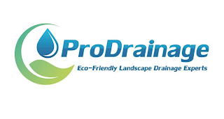 PRODRAINAGE ECO-FRIENDLY LANDSCAPE DRAINAGE EXPERTS logo