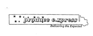 PRODUCE E.XPRESS DELIVERING THE EXPECTED logo