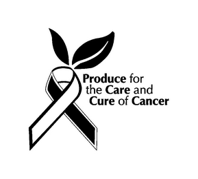 PRODUCE FOR THE CARE AND CURE OF CANCER logo