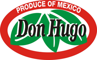 PRODUCE OF MEXICO DON HUGO logo