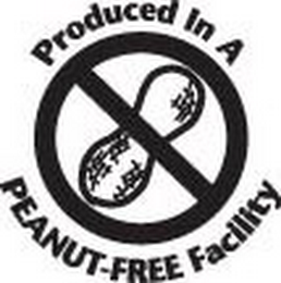 PRODUCED IN A PEANUT-FREE FACILITY logo