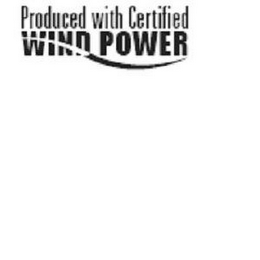 PRODUCED WITH CERTIFIED WIND POWER logo
