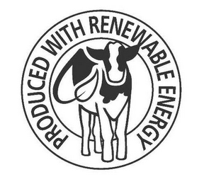PRODUCED WITH RENEWABLE ENERGY logo
