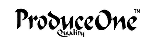 PRODUCEONE QUALITY logo