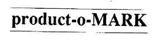 PRODUCT-O-MARK logo