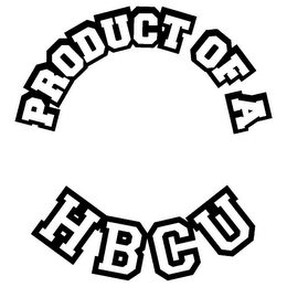 PRODUCT OF A HBCU logo