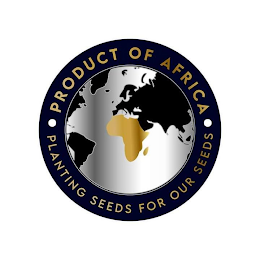 PRODUCT OF AFRICA PLANTING SEEDS FOR OUR SEEDS logo