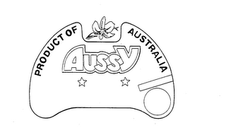 PRODUCT OF AUSSY AUSTRALIA logo