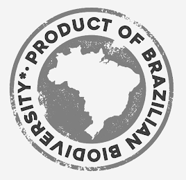 ·PRODUCT OF BRAZILIAN BIODIVERSITY logo