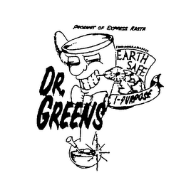 PRODUCT OF EXPRESS RASTA DR. GREENS (BIO-DEGRADABLE) EARTH SAFE 1-PURPOSE logo