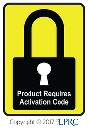 PRODUCT REQUIRES ACTIVATION CODE LPRC logo