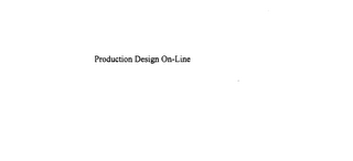 PRODUCTION DESIGN ON-LINE logo