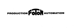 PRODUCTION FOTON AUTOMATION logo