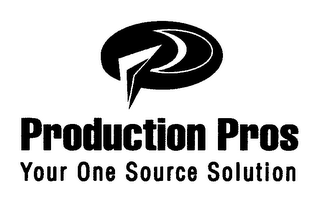 PRODUCTION PROS YOUR ONE SOURCE SOLUTION logo