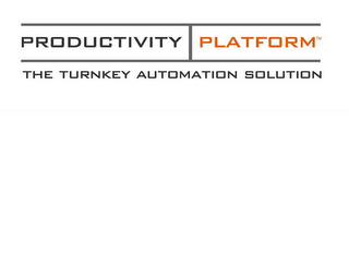 PRODUCTIVITY PLATFORM THE TURNKEY AUTOMATION SOLUTION logo